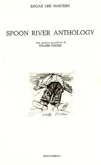 Spoon river anthology - Edgar Lee Masters - copertina