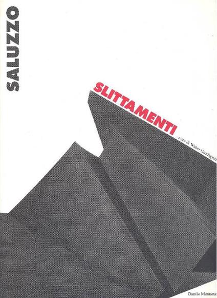 Slittamenti - Mirella Saluzzo - copertina