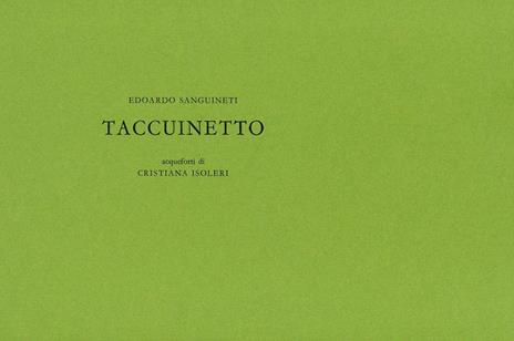 Taccuinetto - Edoardo Sanguineti - 4