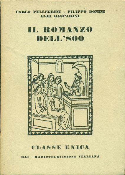 Il romanzo dell'800 - Carlo Pellegrini,Filippo Donini - copertina