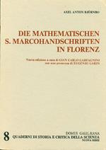 Die mathematischen S. Marcohandschriften in Florenz