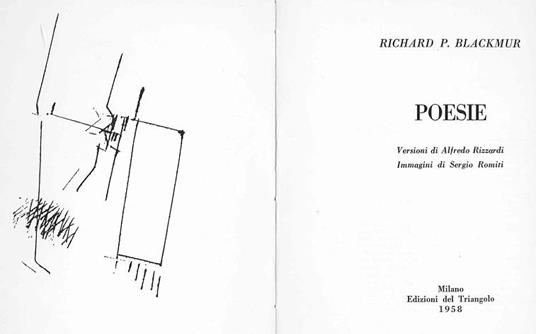 Poesie - Richard Palmer Blackmur - copertina