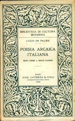 Poesia arcaica italiana