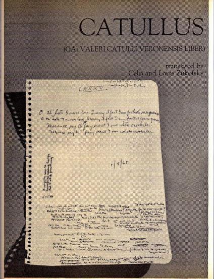 Catullus (Gai Valeri Catulli Veronensis Liber) - Celia Zukofsky - copertina