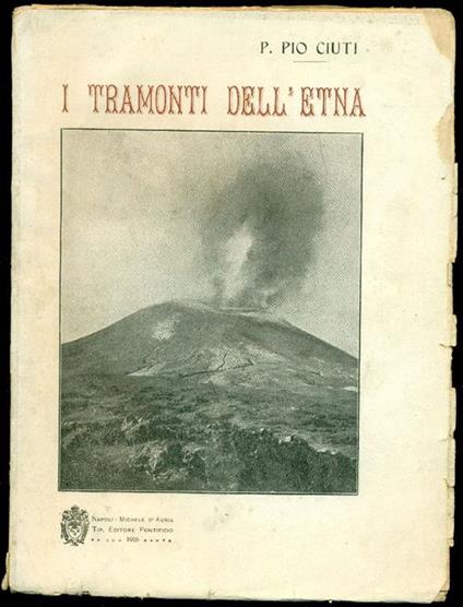I tramonti dell'Etna - Pio Ciuti - copertina