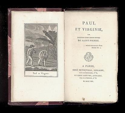 Paul et Virginie - J.-Henri Bernardin de Saint-Pierre - copertina