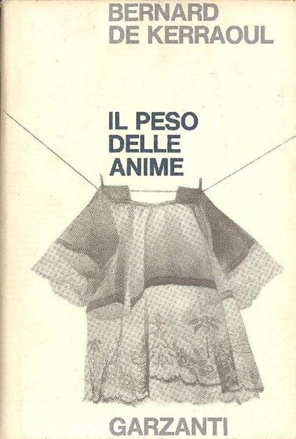 Il peso delle anime - Bernard de Kerraoul - copertina