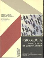 Psicologia come scienza del comportamento