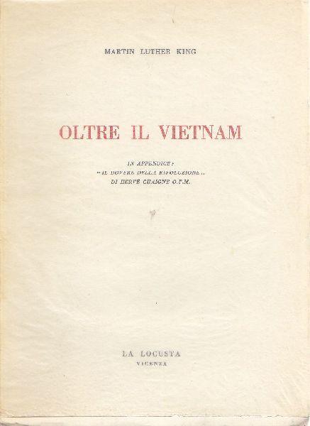 Oltre il Vietnam - Martin Luther King - copertina