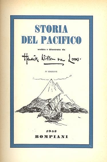 Storia del Pacifico - Hendrik Willem Van Loon - copertina