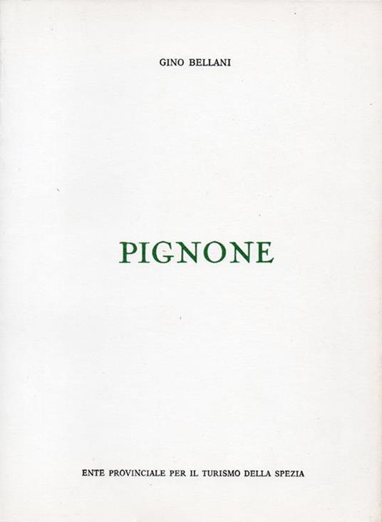 Pignone - Gino Bellani - copertina