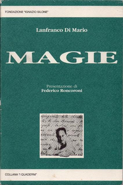 Magie. Presentazione di Federico Roncoroni - Lanfranco Di Mario - copertina