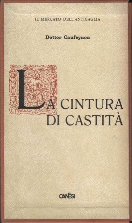 La cintura di castità - Caufeynon - copertina