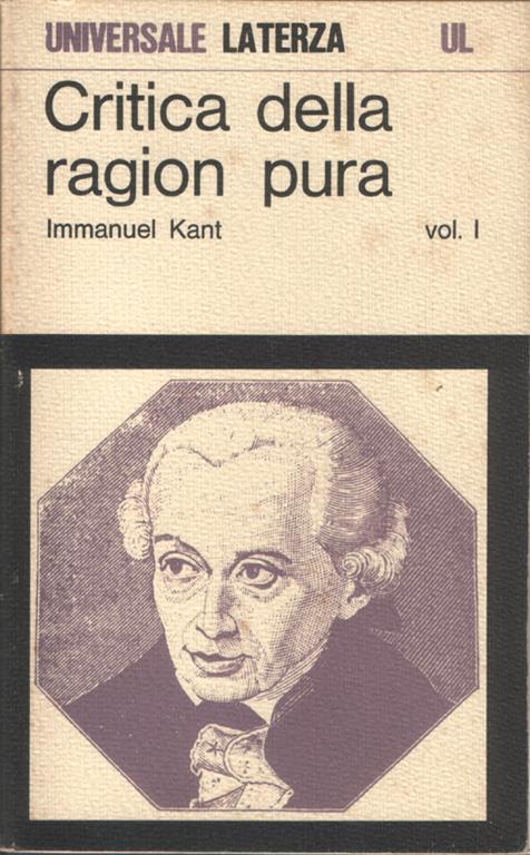 Critica della ragion pura - Immanuel Kant - Libro Usato - Laterza - | IBS