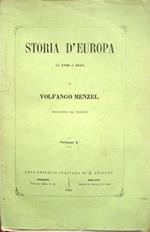 Storia d'Europa dal principio della Rivoluzione francese fino al Congresso di Vienna (1789-1815)