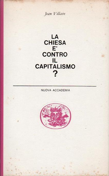 La Chiesa è contro il capitalismo? - Jean Villain - copertina