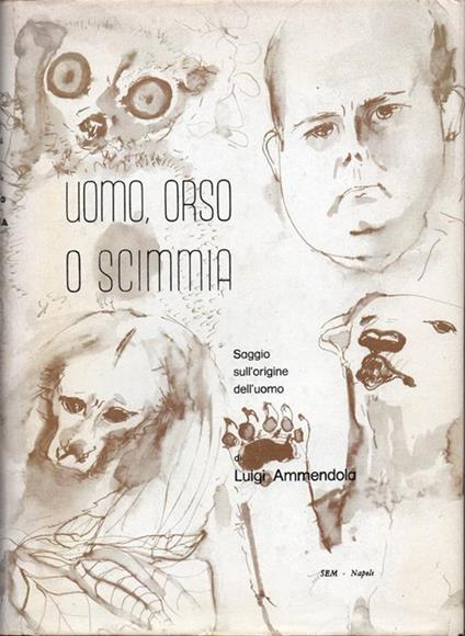 Uomo, orso o scimmia. Saggio sull'origine dell'uomo - Luigi Ammendola - copertina