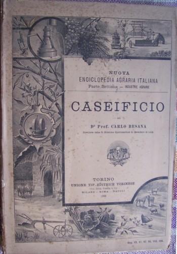 Caseificio. Scienza del caseificio. Tecnologia del caseificio - Carlo Besana - copertina