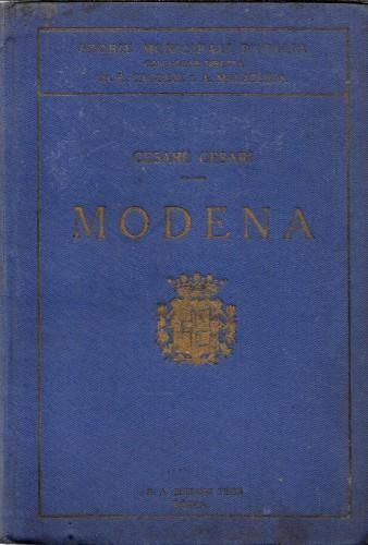 MODENA - Cesare Cesari - copertina