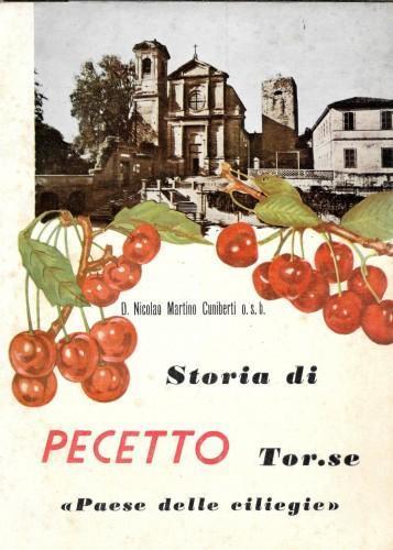 Storia di Pecetto Torinese "Paese delle ciliegie" - copertina