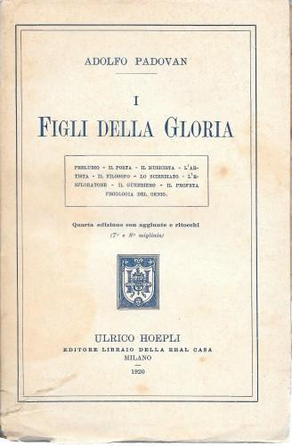 I figli della gloria - Adolfo Padovan - copertina