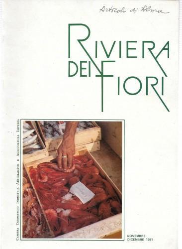 Riviera dei Fiori novembre-dicembre 1981 - copertina