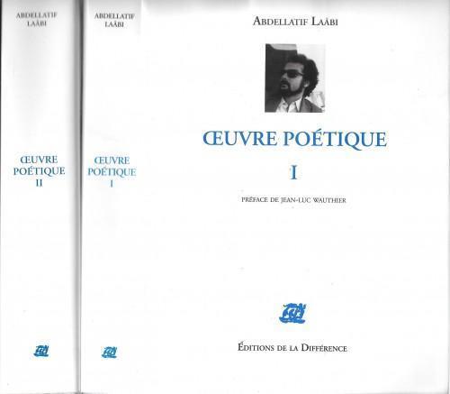 Oeuvre poétique, in 2 voll - Abdellatif Laabi - copertina