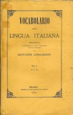 Vocabolario della lingua italiana proposto a supplemento di tutti i vocabolari fin ora pubblicati, in 6 voll