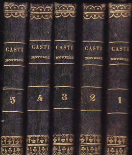 Le novelle di Giambatista Casti, in 5 voll - Giambattista Casti - copertina
