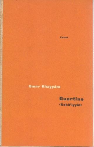 Quartine (Roba'iyyat) - Omar Khayyam - copertina