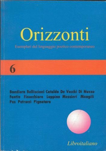 Orizzonti. Esemplari del linguaggio poetico contemporaneo - Salvatore Fava - copertina