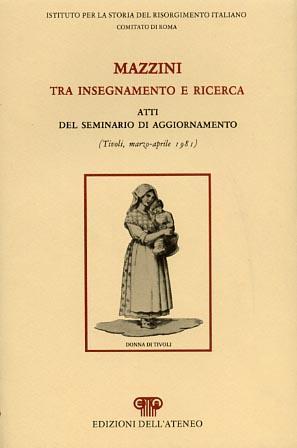 Mazzini tra insegnamento e ricerca - copertina