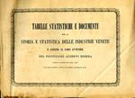 Tabelle statistiche e documenti per la storia e statistica delle industrie venete e accenni al loro avvenire. Interessante l'elenco dei prin