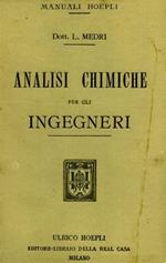 Analisi chimiche per gli ingegneri