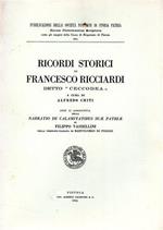 Ricordi storici di Francesco Ricciardi detto 