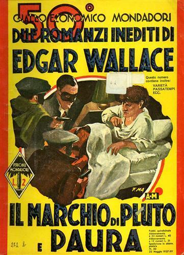 Il marchio di Pluto. Paura - Edgar Wallace - copertina