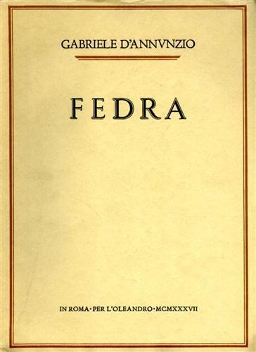 Fedra - Gabriele D'Annunzio - 2