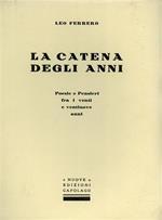 La catena degli anni. Poesie e pensieri fra i venti e i ventinove anni