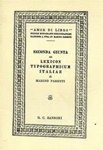 Seconda giunta al lexicon typographicum italiae