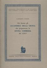 Chi furono gli Accademici della Crusca che prepararono la Divina Commedia del 1595?