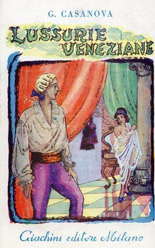 Lussurie veneziane - Giacomo Casanova - copertina