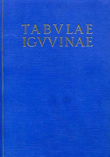 Tabulae Iguvinae - copertina