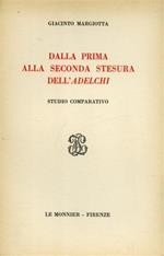 Dalla prima alla seconda stesura dell'Adelchi. Studio comparativo