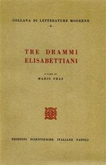 Tre drammi elisabettiani