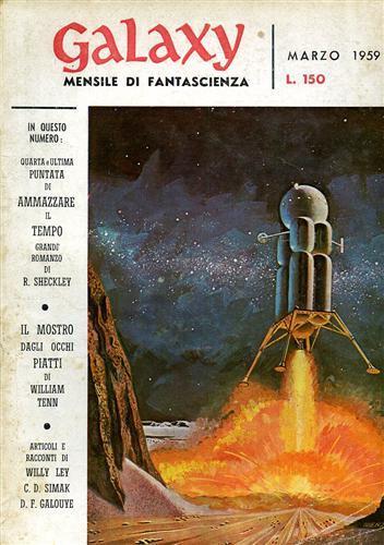 Galaxy, 3, 1959. Racconti - Robert Sheckley - copertina