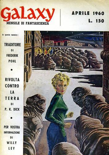 Galaxy, 4, 1960. Racconti - Frederick J. Pohl - copertina