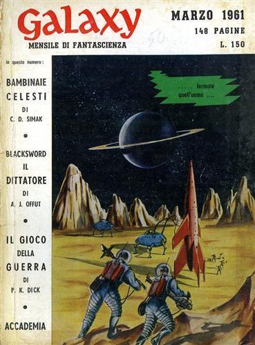 Galaxy, 3, 1961. Racconti - Clifford D. Simak - copertina