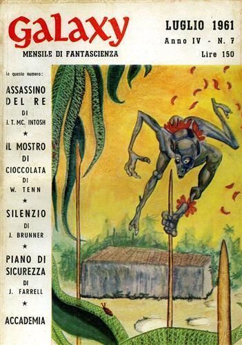 Galaxy, 7, 1961. Racconti - copertina