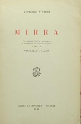 Mirra - Vittorio Alfieri - 2