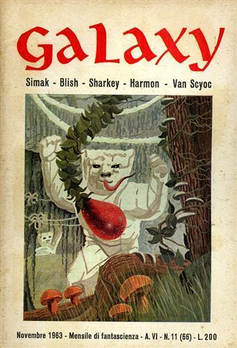 Galaxy, 11, 1963. Racconti - Clifford D. Simak - copertina